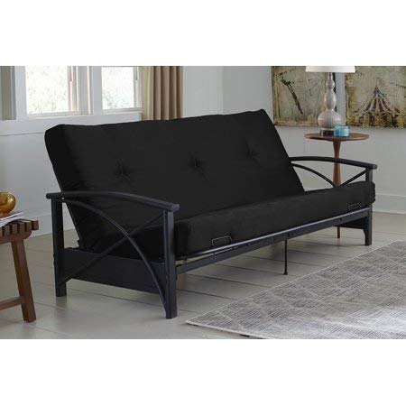 Futon Mattress 6 inch Tufted (Mattress Only) - (1, Black)