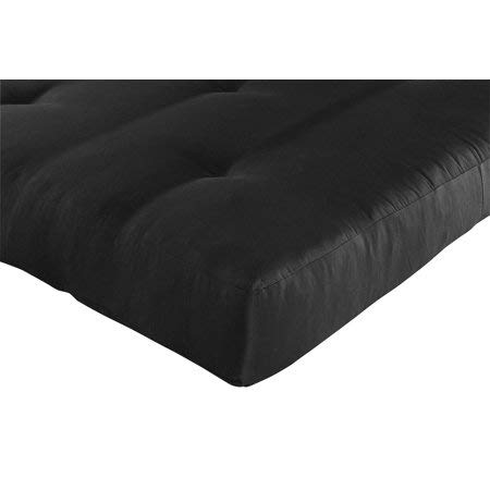 Futon Mattress 6 inch Tufted (Mattress Only) - (1, Black)