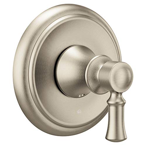 Moen UT2031BN Dartmoor M-CORE 1-Handle Transfer Trim Kit, Valve Required, Brushed Nickel