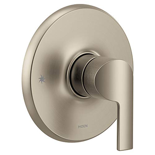 Moen UTS3201BN Doux Collection M-CORE 3-Series 1-Handle Trim Kit, Valve Required, Brushed Nickel