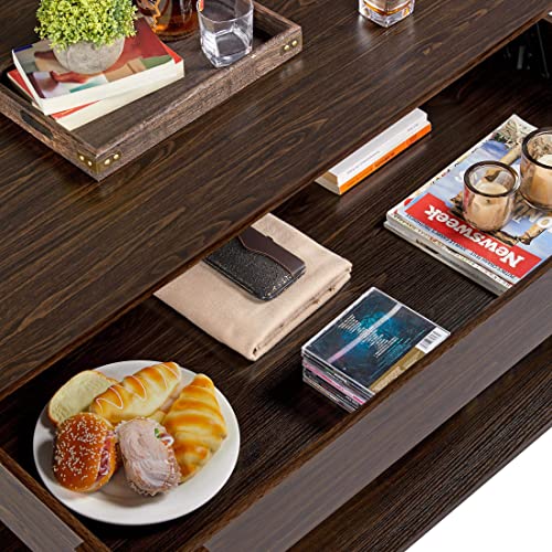 Yaheetech Lift Top Coffee Table