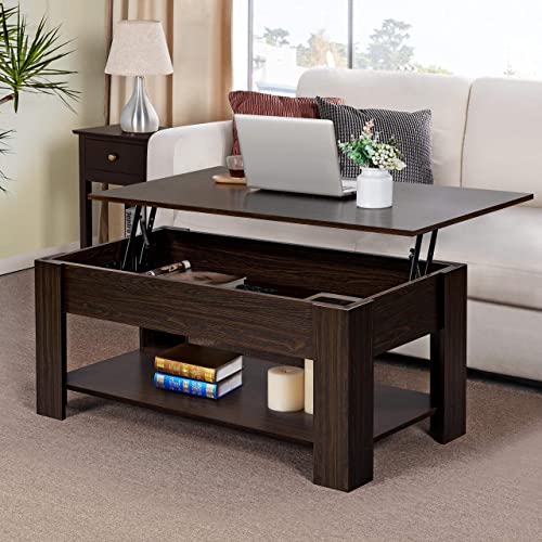 Yaheetech Lift Top Coffee Table