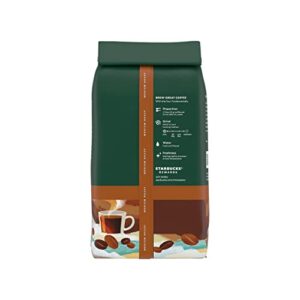 Starbucks Medium Roast Whole Bean Coffee — Breakfast Blend — 100% Arabica — 6 bags (12 oz. each)