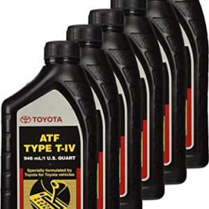 Toyota 00279-000T4 Automatic Transmission Fluid, 192 Ounces, 6 Pack