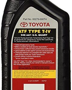 Toyota 00279-000T4 Automatic Transmission Fluid, 192 Ounces, 6 Pack