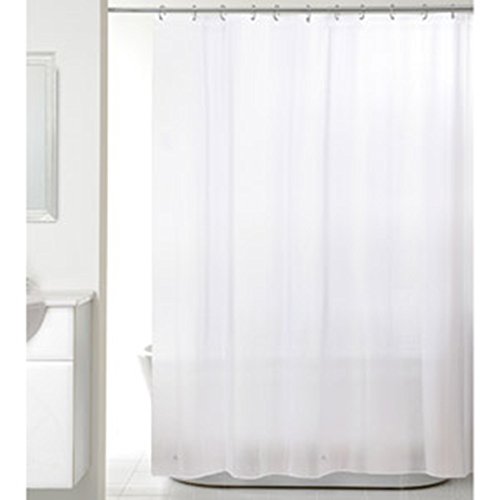 Mainstay Light Weight PEVA Shower Curtain Liner - 70 x 71 - White