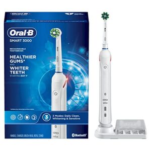 oral-b pro 3000 rechargeable electric toothbrush, non-bluetooth