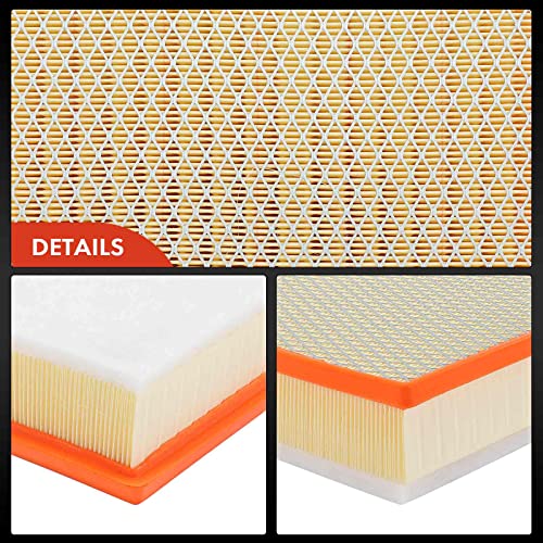 A-Premium Engine Air Filter Compatible with Toyota Sequoia, Tacoma, Tundra, 2014-2023, 3.5L 4.0L 4.6L 5.7L, Replace# 17801-0P100