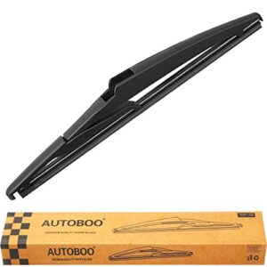 autoboo 10 rear windshield wiper blade replacement for toyota rav4 2013 2014 2015 2016 2017 2018 -high performance original equipment replacement oe:85242-42040
