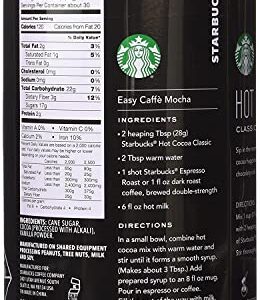 Starbucks Classic Hot Cocoa Mix, 30-Ounce Tin (Pack of 2)