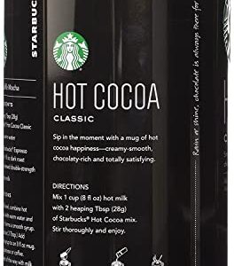 Starbucks Classic Hot Cocoa Mix, 30-Ounce Tin (Pack of 2)