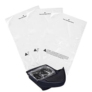 100 count waste drawer liners bags compatible with all litter robot models, 9-11 gallons litter box liners custom compatible with litter-robot