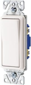 eaton wiring 7501w-box 15-amp 120-volt single-pole decorator, white