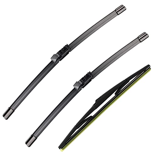 3 wipers Factory Replacement For Toyota Prius 2016-2020 Original Equipment Replacement Windshield Wiper Blades Set - 28"/16"/16" Top Lock (Not for J Hook Adapter)