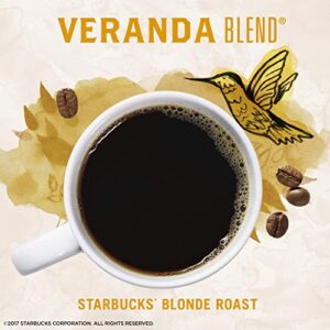 Starbucks VIA Instant Coffee Blonde Roast Packets — Veranda Blend, 50 Count (Pack of 1)