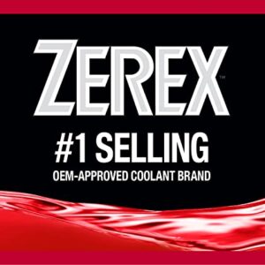 Zerex Asian Vehicle Red Silicate and Borate Free 50/50 Prediluted Ready-to-Use Antifreeze/Coolant 1 GA