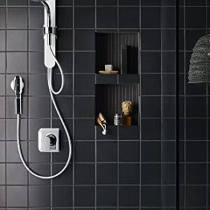 Moen N207C0BL Spa Shower including Rainshower, Handshower and Magnetic Dock, Matte Black