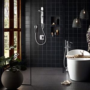 Moen N207C0BL Spa Shower including Rainshower, Handshower and Magnetic Dock, Matte Black