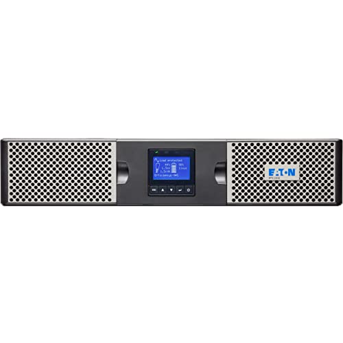 Eaton 9PX 2000VA 1800W 120V Online Double-Conversion UPS - 5-20P, 6X 5-20R, 1 L5-20R Outlets, Cybersecure Network Card, Extended Run, 2U Rack/Tower