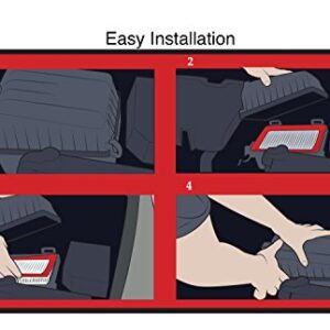 EPAuto GP171 (CA10171) Replacement for Toyota Rigid Panel Engine Air Filter for Camry Gas L4 (2007-2016), Venza Gas L4 (2009-2015); suggest replace with cabin air filter CP285 (CF10285)