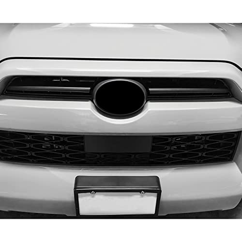 JDMCAR Front Center Grille Insert Cover Trim Compatible with 2023 2022 2021 2020 Toyota 4Runner TRD Pro Sport Accessories ABS Middle Grille Insert Cover Strips (Matte Black)