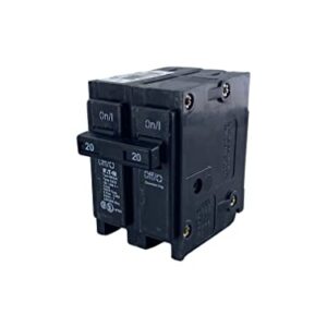 Eaton BR220 20 Amp Double Pole Circuit Breaker