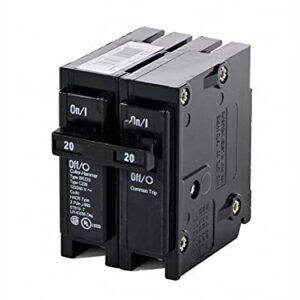 Eaton BR220 20 Amp Double Pole Circuit Breaker