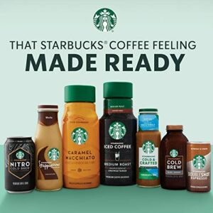 Starbucks Frappuccino Coffee Drink, Caramel, 13.7 fl oz Bottles (12 Pack)