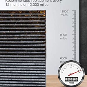 Puroma Cabin Air Filter with Activated Carbon, Replacement for CP157, CF12157, Select Lexus and Toyota Vehicles