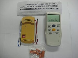hampton bay thermostatic ceiling fan and light remote control 838-956, model:, tools & hardware store