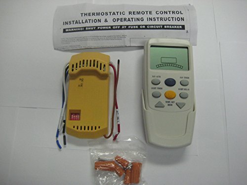 Hampton Bay Thermostatic Ceiling Fan and Light Remote Control 838-956, Model:, Tools & Hardware Store