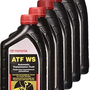 Toyota 00289-ATFWS Automatic Transmission Fluid, 192 Ounces, 6 Pack