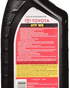 Toyota 00289-ATFWS Automatic Transmission Fluid, 192 Ounces, 6 Pack