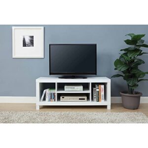 mainstay.. for tvs up to 42″. tv stand (white)