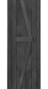 Ameriwood Home Farmington Wide Storage Cabinet, 31.5", Rustic Gray & Home Farmington Wide Storage Cabinet, 18", Rustic Gray,7531196COM