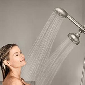 Moen 200C0SRN Hydro Energetix Combination Shower, Spot Resist Brushed Nickel