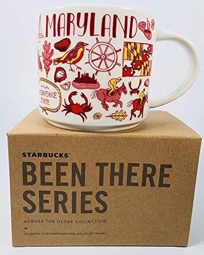 Starbucks Maryland Mug Been There Series Across The Globe Collection