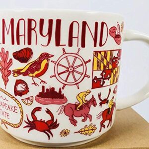 Starbucks Maryland Mug Been There Series Across The Globe Collection