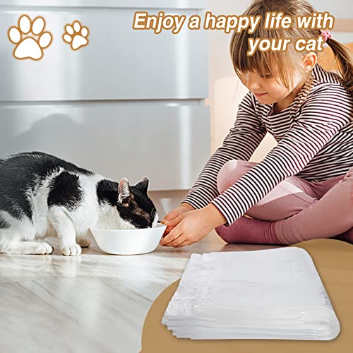 100 PCS Thickened Waste Drawer Liners for Litter Robot 4 All Litter-Robot Models, 9-11 Gallons, Durable Replacement Liner Bags for Disposal of Cat Waste