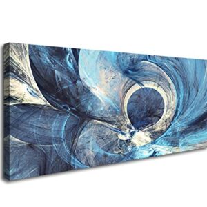 YYYYHPP YP1262 Abstract Wall Art Modern Minimalist Abstract Canvas Painting Blue Canvas Wall Art Print Painting for Wall Decor Home Decor