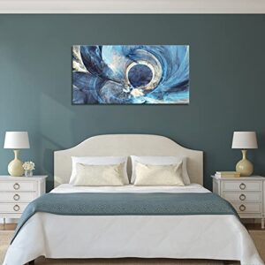 YYYYHPP YP1262 Abstract Wall Art Modern Minimalist Abstract Canvas Painting Blue Canvas Wall Art Print Painting for Wall Decor Home Decor