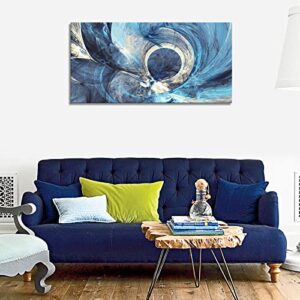 YYYYHPP YP1262 Abstract Wall Art Modern Minimalist Abstract Canvas Painting Blue Canvas Wall Art Print Painting for Wall Decor Home Decor