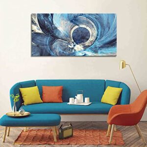 YYYYHPP YP1262 Abstract Wall Art Modern Minimalist Abstract Canvas Painting Blue Canvas Wall Art Print Painting for Wall Decor Home Decor