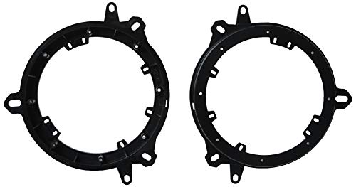 Metra 82-8148 6" to 6-3/4" Speaker Adapter for Select Toyota/Lexus/Scion 1998-Up Vehicles, Black