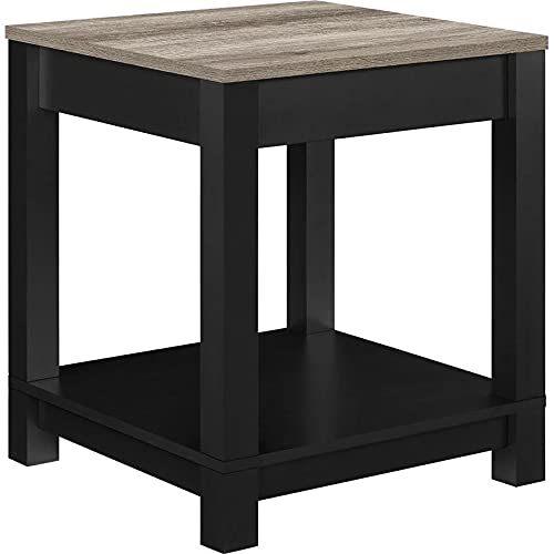 Ameriwood Home Carver End Table, Black