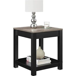 Ameriwood Home Carver End Table, Black