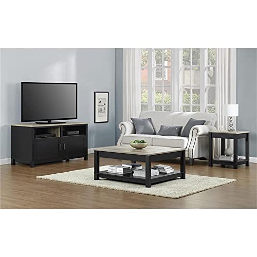 Ameriwood Home Carver End Table, Black