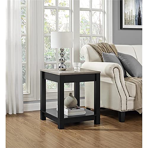 Ameriwood Home Carver End Table, Black