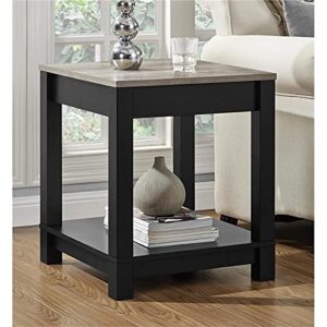 Ameriwood Home Carver End Table, Black