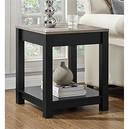 Ameriwood Home Carver End Table, Black